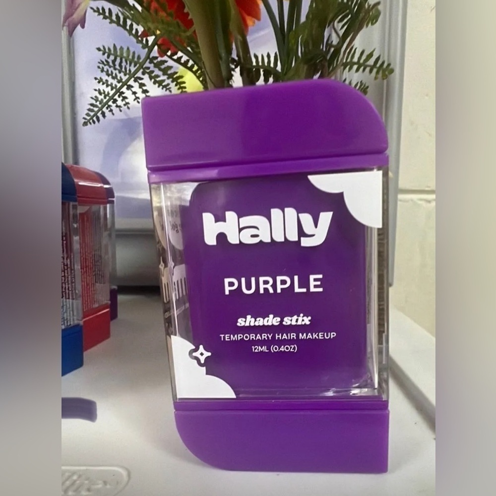 Purple Hally Shade Stix Temporary Hair Makeup 12ML